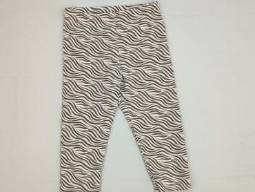legginsy woskowane z wysokim stanem: Legginsy dziecięce, Inextenso, 10 lat, 134/140, stan - Idealny — 1