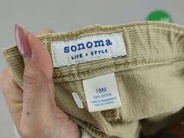 sukienka khaki h m: Niemowlęce spodnie materiałowe, 12-18 miesięcy, 80-86 cm, stan - Dobry — 4