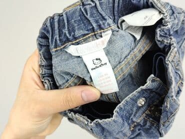 sukienka khaki h m: Spodnie jeansowe, H&M, 9-12 miesięcy, stan - Bardzo dobry — 5