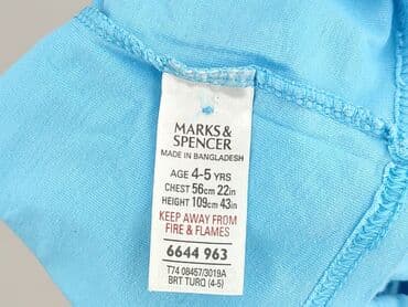 koszulka polo i marynarka: Koszulka, Marks & Spencer, 4-5 lat, 104-110 cm, stan - Bardzo dobry — 4