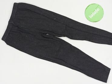 legginsy woskowane z wysokim stanem: Legginsy dziecięce, 8 lat, 128, stan - Bardzo dobry — 2