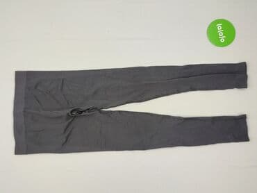legginsy woskowane z wysokim stanem: Legginsy dziecięce, 12 lat, 146/152, stan - Bardzo dobry — 3