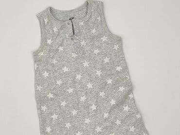 sukienka khaki h m: Rampers, H&M, 9-12 miesięcy, stan - Idealny — 1