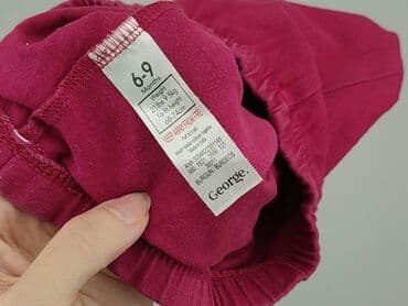 legginsy woskowane z wysokim stanem: Legginsy, George, 6-9 miesięcy, stan - Dobry — 4