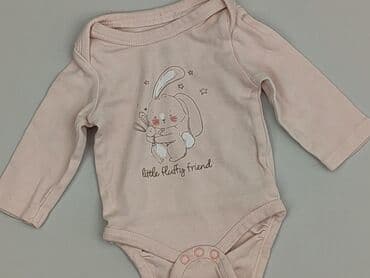 różowa sukienka c a: Body, So cute, 1-3 m, 
stan - Idealny — 1