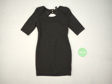 czerwona obcisła sukienka h m: H&M, Sukienka damska, rozmiar S — 2