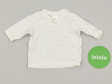 h m koszulka piłkarska: Bluzka, H&M, 1-3 m, stan - Idealny — 2
