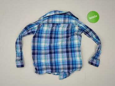 lidl koszula flanelowa: Koszula 8 lat, stan - Idealny, wzór - Kratka, kolor - Niebieski — 3