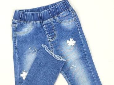 stradivarius spodnice: Spodnie jeansowe, 12-18 miesięcy, stan - Idealny — 1