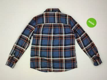 lidl koszula flanelowa: Koszula 12 lat, stan - Idealny, wzór - Kratka, kolor - Niebieski — 3
