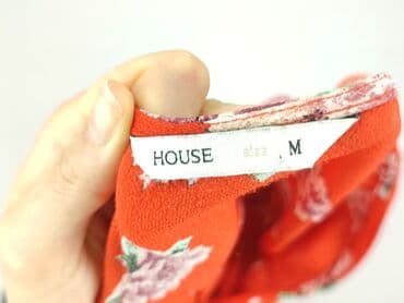 czerwona obcisła sukienka h m: House, Sukienka damska, rozmiar M — 4