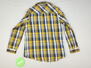 lidl koszula flanelowa: Koszula 12 lat, stan - Idealny, wzór - Kratka, kolor - Żółty — 3