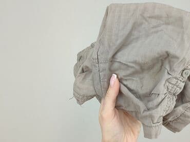 sukienka khaki h m: Ogrodniczki, H&M, 3-6 miesięcy, stan - Dobry — 4