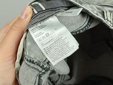 legginsy woskowane z wysokim stanem: Spodnie jeansowe, H&M, 14 lat, 164, stan - Bardzo dobry — 5